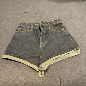High Waisted jean shorts
